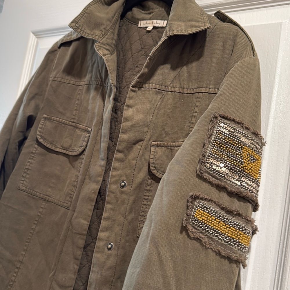 Patchwork Detail Jacket